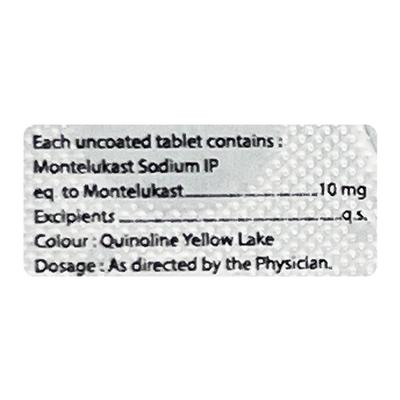 MONTECOR 10mg Tablet 10's - Allergies-Ant