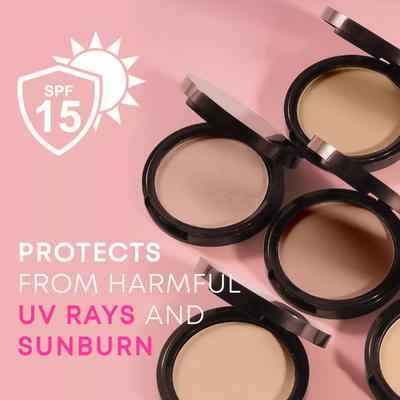 SERY Go Bare Compact Powder - Natural Beige 9 gm (N) - Compact Powder