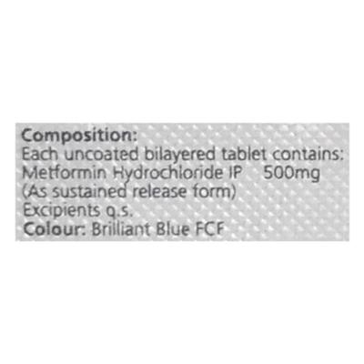 Metadoze Ipr 500mg Tablet 10'S - Diabetes-Ant