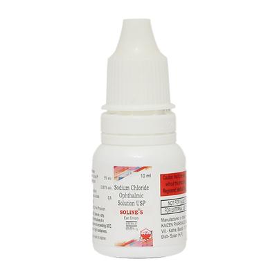 Soline 5 Eye Drops 10ml - Eye conditions-Oth