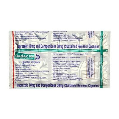 Iladac DSR Capsule 10'S - Ulcer/Reflux/Flatulence-Aaa