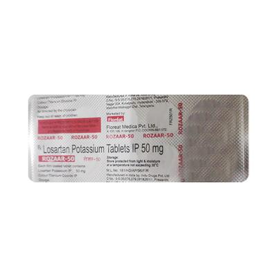 ROZAAR 50 Tablet 10's - Hypertension-Ang
