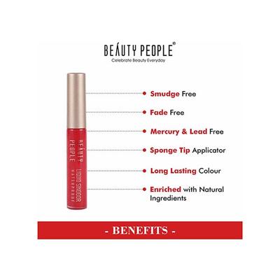 Beauty People Forever Sparkle Sindoor with Saffron And Sandalwood Red 12 ml - Sindoor