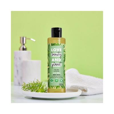 Love Beauty And Planet Tea Tree, Pe Peppermint & Vetiver Sulfate Free Purifying Shampoo 200 ml - Shampoos