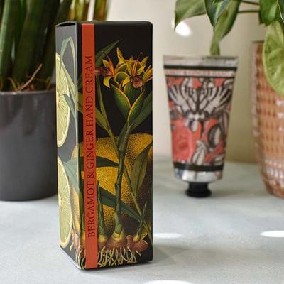 The English Soap Company - Royal Botanic Gardens, Kew - Bergamot And Ginger Hand Cream 75 ml - Lotions & Creams