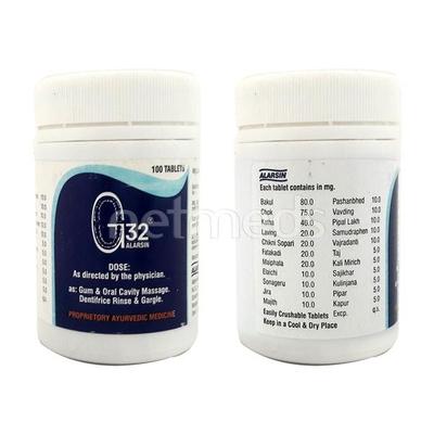 G 32 Tablet 100'S - Ayurvedic Medicine-AYU