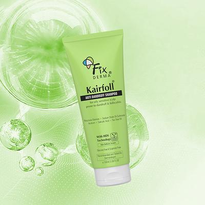 Fixderma Kairfoll Anti Dandruff Shampoo for Oily and Sensitive Scalp, Shampoo for Dandruff 100 ml - Shampoos