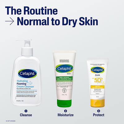 Cetaphil Hydrating Foaming Cream Cleanser 236 ml - Face Washes