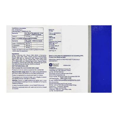 ELCAFORT PLUS ADULT Tablet 10's - Supplements-Sup