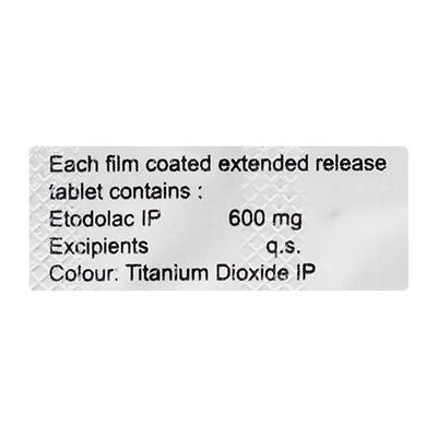 Etogesic ER 600mg Tablet 10'S - Arthritis-Non