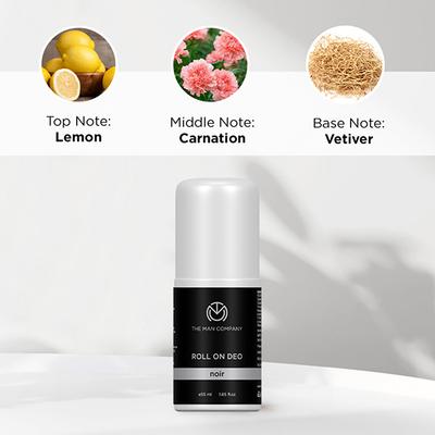 The Man Company Noir Roll On Deo 55 ml - Men Deodorants/Roll-Ons