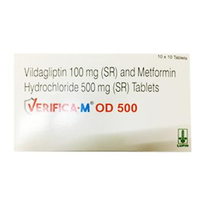 VERIFICA M OD 500 Tablet 10's - Diabetes-Ant