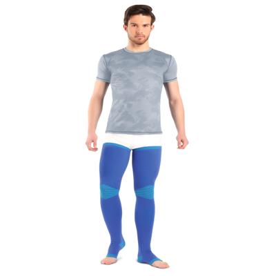 Flamingo Premium Varicose Vein Stockings (OC2070) (XL) - Black & Tourquiose 1's - Knee/Ankle/Leg/Foot Supports