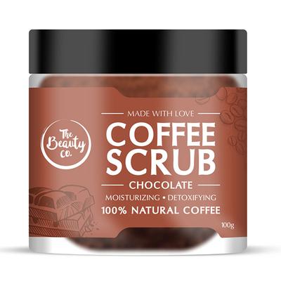 The Beauty Co. Chocolate Coffee Body Scrub, 100 gm - Face Scrubs