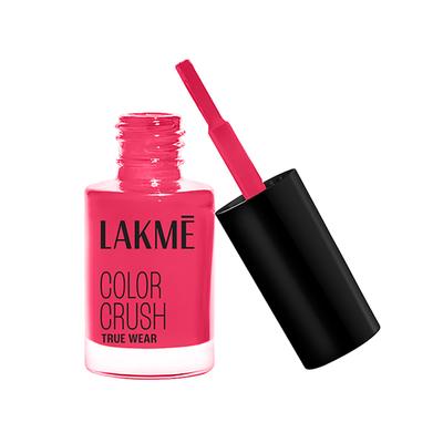 Lakme True Wear Color Crush Nail Polish, Long Lasting & Vibrant Nail Paint, 21, 6ml - Nail Polish