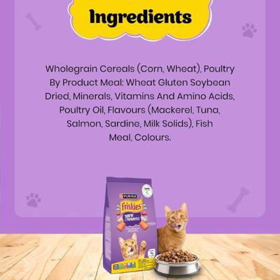 Nestle Purina Friskies Surfin Favourites Cat Food 1 kg - Petfood