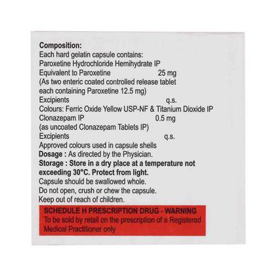 NOBIX PLUS 25 Capsule 10's - Anxiety-Anx
