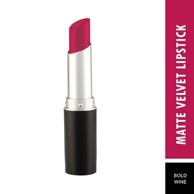 Swiss Beauty Smooth Velvet Matte Lipstick - (Bold Wine) 3.2 gm - Lipsticks