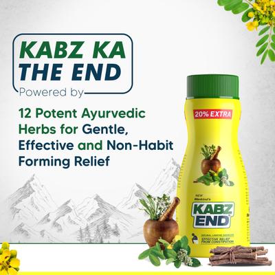New Mankind'S Kabz End Granules 120 gm - Indigestion/Constipation
