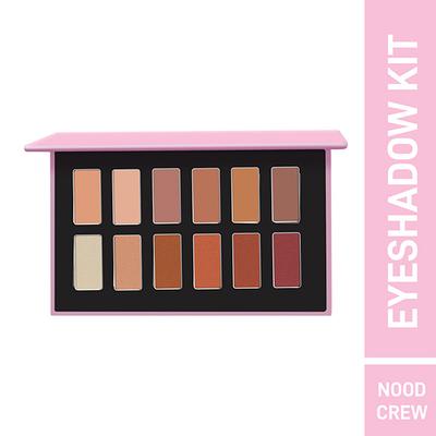 MyGlamm Popxo 12 Eyeshadow Kit Nood Crew 8.4gm - Eyeshadow, Bases & Primers