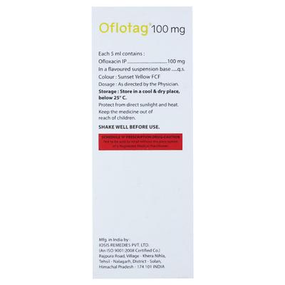 OFLOTAG 100 mg Oral Suspension 60ml - Bacterial Infections-Cep