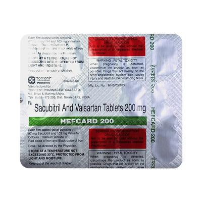 HEFCARD 200 Tablet 14's - Heart Failure-Ang