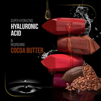 Faces Canada Comfy Matte Creme Lipstick Hydrating & Cocoa Butter - Keepin' It Real 18, Long Stay 4.2gm - Lipsticks