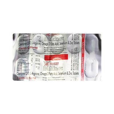 COZIM Q FORTE TABLET 10'S - Supplements-Sup