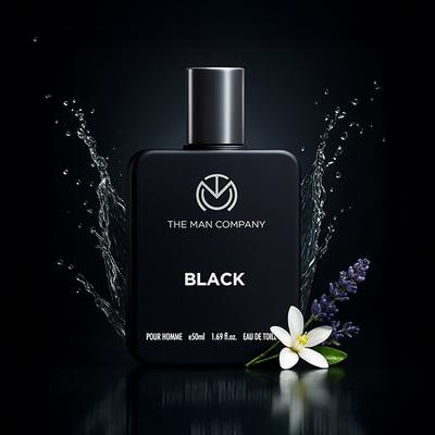 The Man Company Black EDT Perfume For Men 50 ml - Men Perfumes (Edt/Edp)
