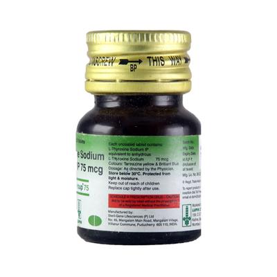 THYROUP 75mcg Tablet 120's - Hypothyroidism