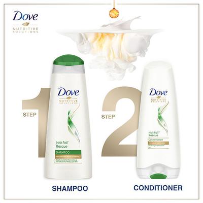 Dove Hair Fall Rescue Nutri Serum Hair Nourishing Shampoo 340ml - Shampoos
