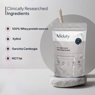 Miduty Fit And Lean Protein Shake Powder 500 g - Weight Loss