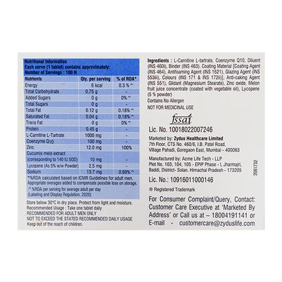 Paternia XT Tablet 10'S - Supplements-Sup