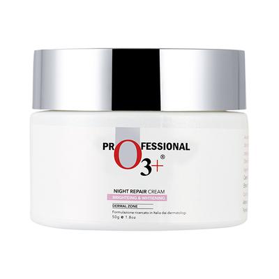 Professional O3+ Dermal Zone Night Repair Cream - Brightening & Whitening 50 gm - Night Cream