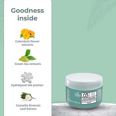 Silky Technobasics .03 Deli Care Hydro Herb Mask Hydrating And Protective 250 ml - Hair Masks & Packs