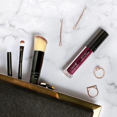 Lakme Absolute Matte Melt Liquid Lip Color Wine N Dine 6 Ml - Liquid Lipsticks