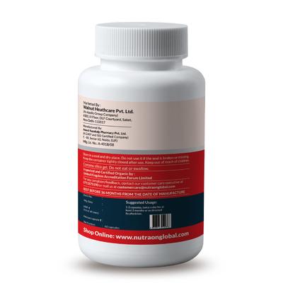 Nutra On Cholesterol Control Capsule 60's - Speciality Medicines