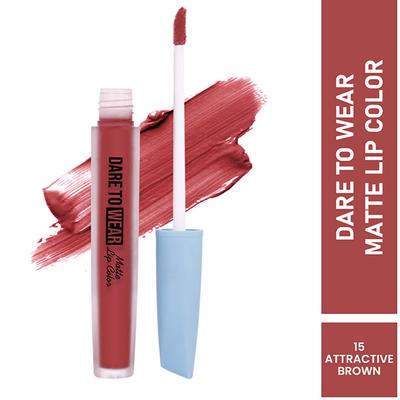 Matt Look Dare To Wear Matt Liquid Lipstick Waterproof Rich Lip Color for Moisturised Kissable Lips 15 3.5 ml - Lipsticks