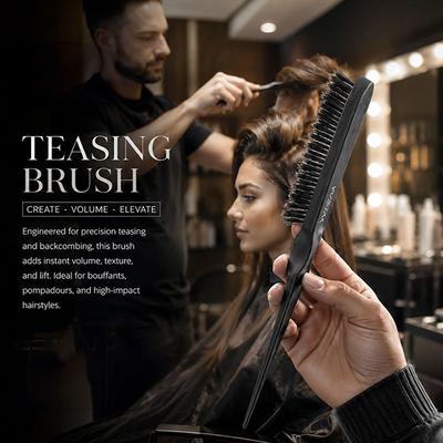 Vega Professional Teasing Hair Brush With Tail Handle For Hair Styling & Add Volume (Vpphb-07) - Hair Brushes