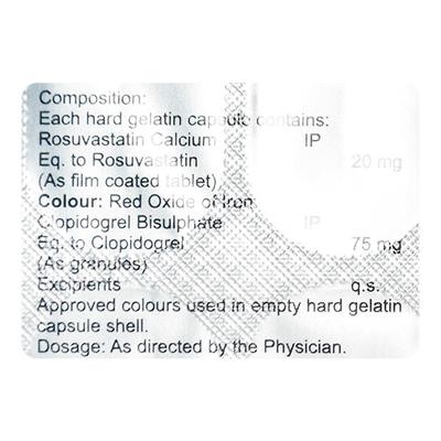 ROZUTION CV 20 Capsule 10's - Blood Clot-Ant
