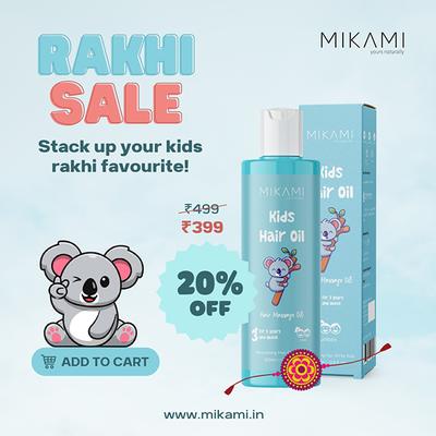 MIKAMI KIDS HAIR OIL 100 ml - Hair Oils
