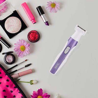 Wahl Facial Trimmer - White & Purple - Hair Removal Accessories