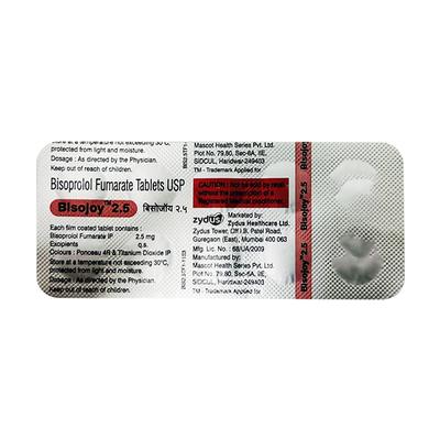 BISOJOY 2.5 Tablet 10's - General-P