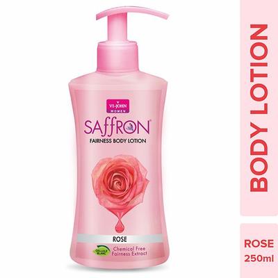 VI-John Saffron Rose Fairnes Body Lotion for Women 250ml - Lotions & Creams