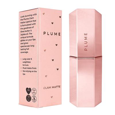 Plume Plush Matte Lipstick Kiss Me Red 5 gm - Lipsticks