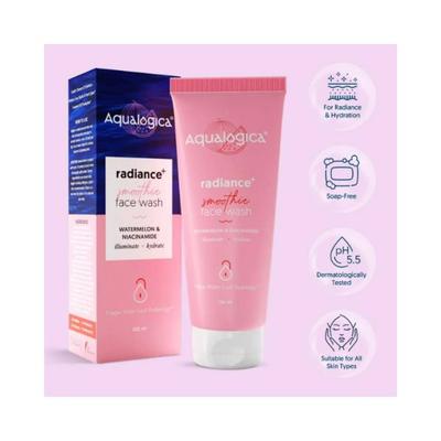 Aqualogica Radiance Plus Smoothie Face Wash Watermelon & Niacinamide 100ml - Face Wash & Cleansers