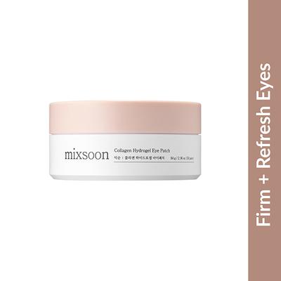 Mixsoon Collagen Hydrogel Eye Patch Firming & Anti-Aging Eye Care for Youthful Skin 60's - Eye Masks