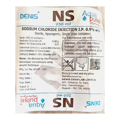 NS(DENIS CHEM) Infusion 250ml - Supplements-Int