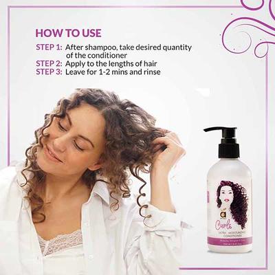 Anveya Curls Shampoo & Conditioner Combo 500 ml - Shampoos