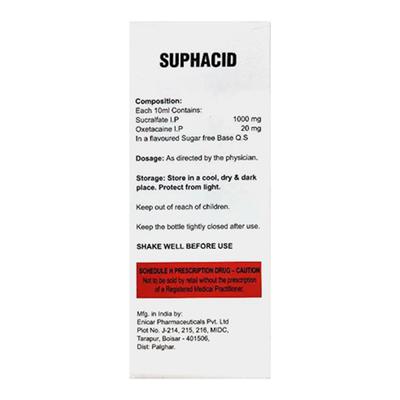 Suphacid Suspension 100ml - Ulcer/Reflux/Flatulence-Aaa